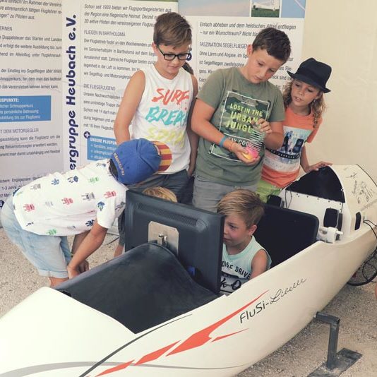 Kinder im FluSi-Libelle