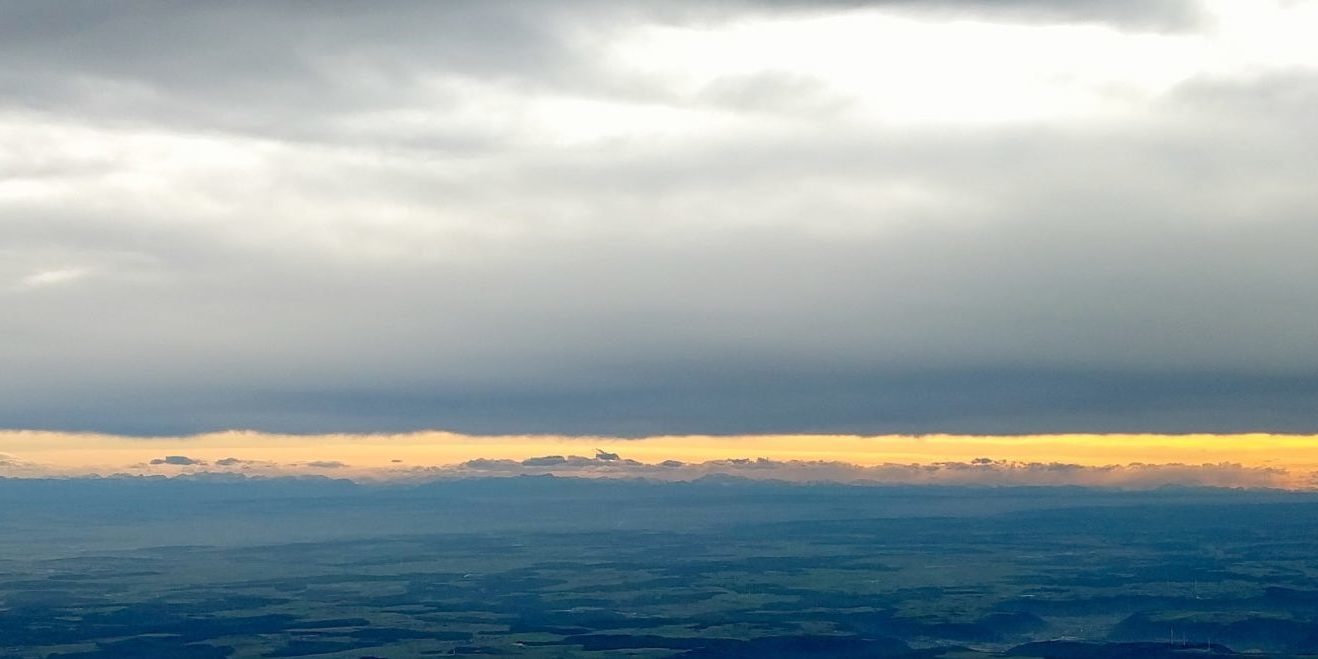 Alpenpanorama aus der Ostalb-Welle