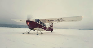 Skifliegen in Bartholomä mit der Citabria