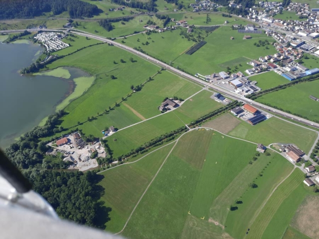 Gummiseilstart von der Rigi