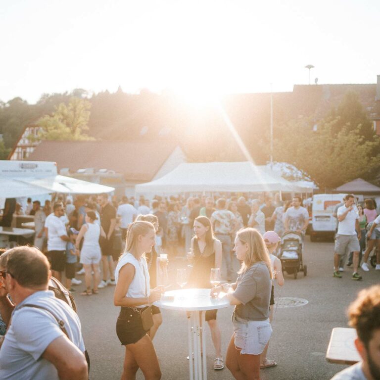 Sommerliches Ambiente beim Heubacher Stadtfest 2024