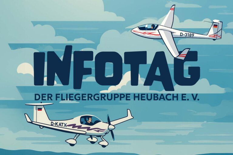 Infotag der Fliegergruppe Heubach