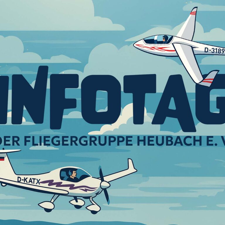 Infotag der Fliegergruppe Heubach